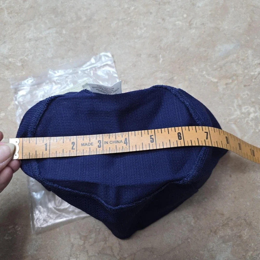 Longaberger Casserole Basket Liner Fabric Indigo Blue Cotton Country Kitchen